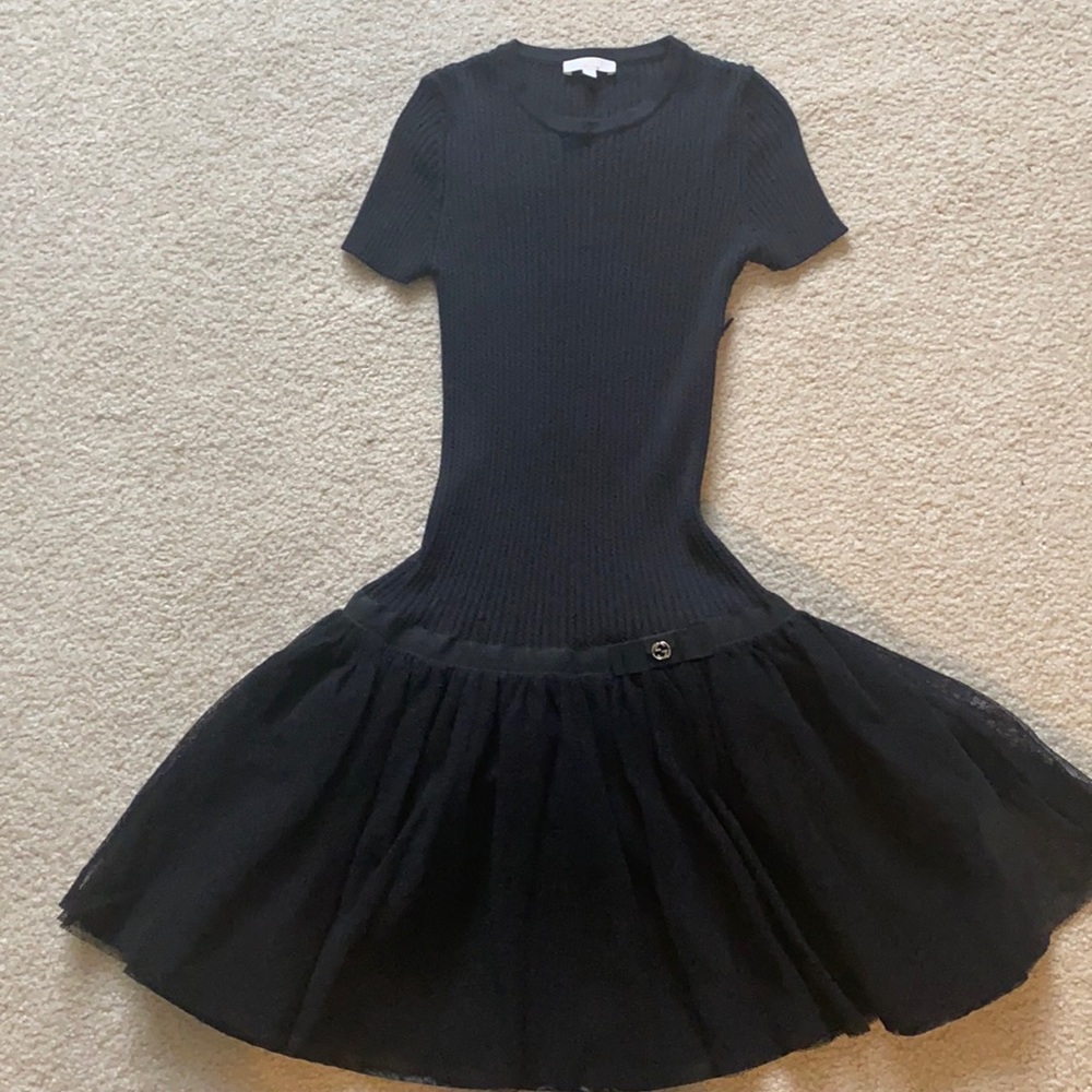Black Gucci Girls Dress Size 8